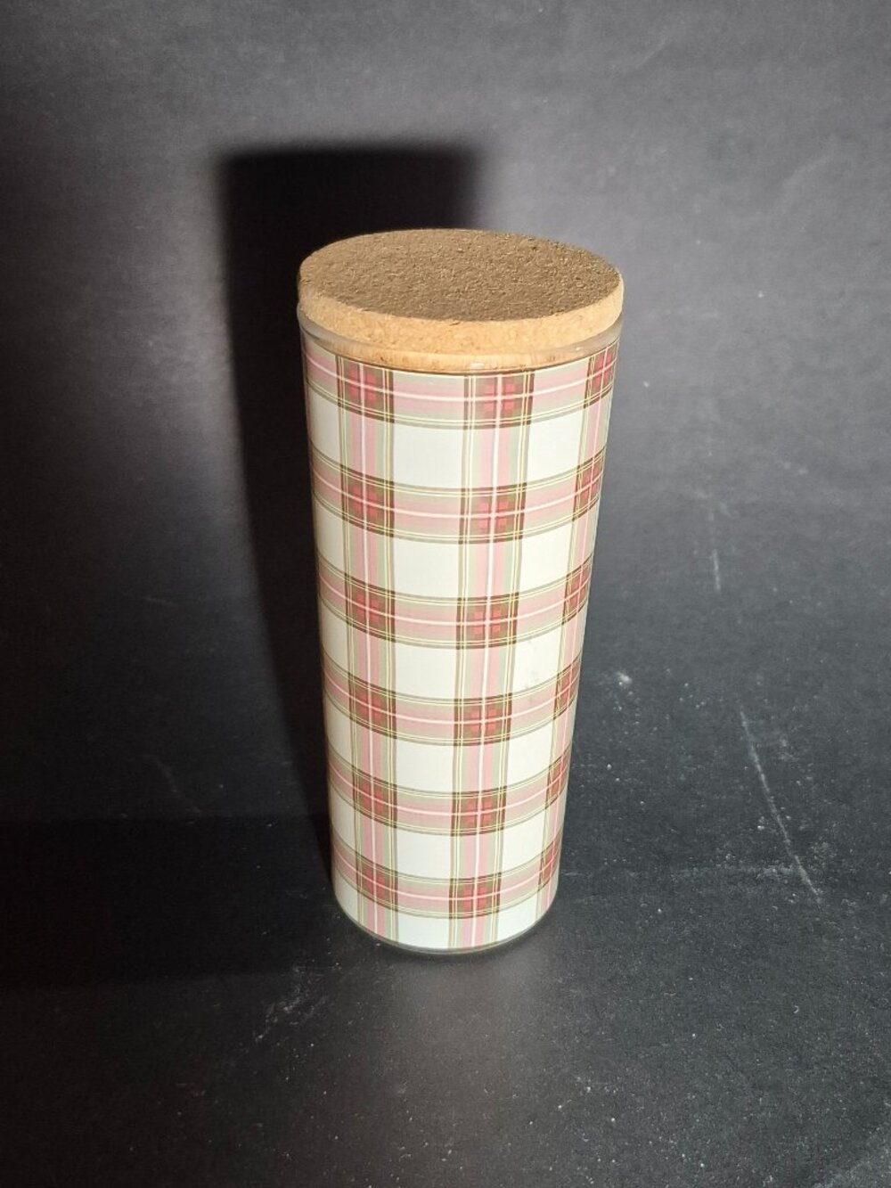 Plaid Scented Candle